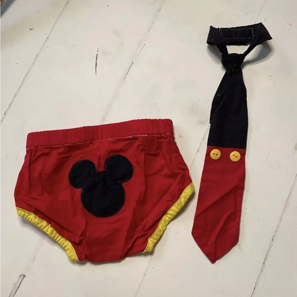 Mickey first birthday outfit